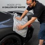 Super Absorbent Gray Microfiber Towels for Cars