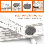 Dust Mop with 2 Washable Microfiber Pads