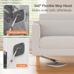 KZKR Spin Mop Bucket Set with Replaceable Pads