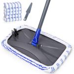 Masthome XL Microfiber Flat Mop with 5 Reusable Heads