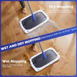 Masthome XL Microfiber Flat Mop with 5 Reusable Heads