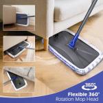 Masthome XL Microfiber Flat Mop with 5 Reusable Heads