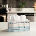 Microfiber Cleaning Cloths for Home & Auto, 50-Pack