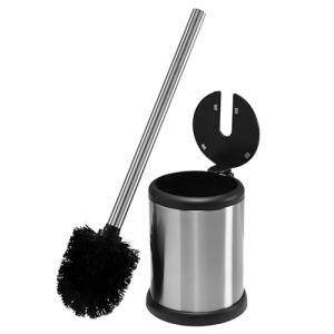 Bath Bliss Toilet Brush with Holder and Lid