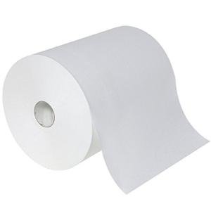 High Capacity White Towel Roll - 800' x 10