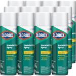 Clorox Disinfecting Aerosol Spray, Fresh Scent, 12-Pack