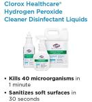 Clorox Healthcare Hydrogen Peroxide Cleaner Spray 32 oz