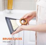 Compact Mini Brush and Dustpan Set for Quick Cleanups