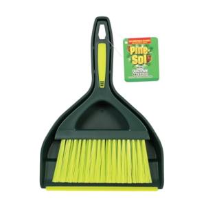 Pine-Sol Portable Dustpan and Brush Set - Green