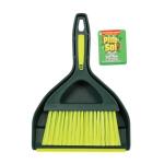 Pine-Sol Portable Dustpan and Brush Set - Green