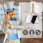 MR.SIGA Portable Dustpan and Brush Set