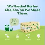 Eco-Friendly 3-Ply Tree-Free Facial Tissue - 480 Sheets