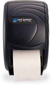 San Jamar Duett Standard Bath Tissue Dispenser