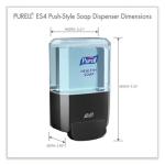 PURELL ES4 Wall-Mounted Hand Soap Dispenser, Graphite