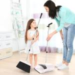 Adjustable Broom and Dustpan Set for Easy Cleaning