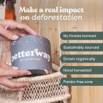 Betterway Bamboo 3-Ply Toilet Paper 12 Rolls