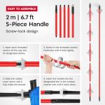 Tyroler Professional 2-in-1 Window Squeegee Kit