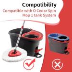Ocedar Compatible Rotary Mop Replacement Parts