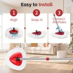 Ocedar Compatible Rotary Mop Replacement Parts