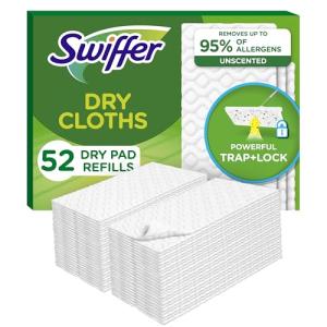 Swiffer Sweep + Mop Dry Pads Refill, 52ct