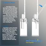 MysticPress 3.6L Mop and Bucket Cleaning Set