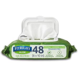Medline Aloetouch Heavyweight Cleaning Wipes