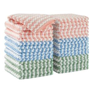 JOYMOOP Microfiber Kitchen Cleaning Cloths - 18 Pack
