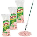Libman Wonder Mop Kit with Refillable Heads