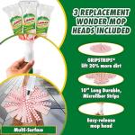 Libman Wonder Mop Kit with Refillable Heads