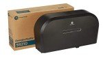 Georgia-Pacific Jumbo Jr. Toilet Paper Dispenser, Black