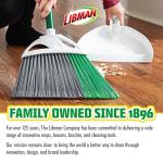 Libman Broom and Dustpan Set for Indoor/Outdoor