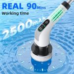 Electric Spin Scrubber with 7 Brush Heads