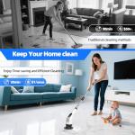 Electric Spin Scrubber with 7 Brush Heads