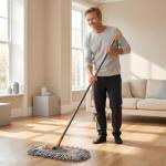 CLEANHOME Microfiber Mop for Hardwood and Baseboards