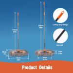 CLEANHOME Microfiber Mop for Hardwood and Baseboards