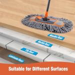 CLEANHOME Microfiber Mop for Hardwood and Baseboards