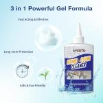 APULITO Black Stain Cleaner Gel for Kitchen & Bath