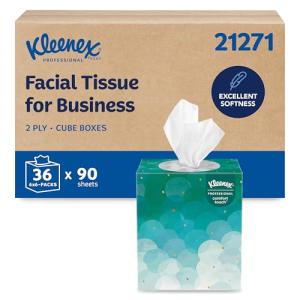 Kleenex® Professional 2-Ply Facial Tissue Cube