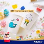 JOLLY CHEF 300 Pack 12 oz Disposable Coffee Cups