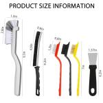 Multifunctional Crevice Cleaning Brush Set - 6 Pcs