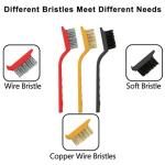 Multifunctional Crevice Cleaning Brush Set - 6 Pcs