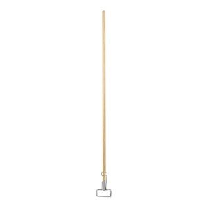 Boardwalk 60" Spring Grip Metal Mop Handle