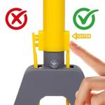 Masthome Self-Squeeze Sponge Mop with 3 Refills