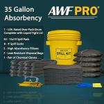 30 Gallon Universal Spill Kit - 81 Pieces