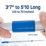 Telescopic Mop Handle for Flat Head Mops
