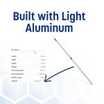 Telescopic Mop Handle for Flat Head Mops