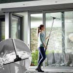 YOUNITA 59" Stainless Steel Floor Squeegee Scrubber