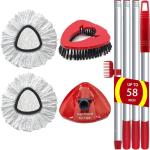 SuperAbound Spin Mop Replacement Head and Base Set