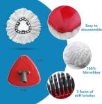 SuperAbound Spin Mop Replacement Head and Base Set