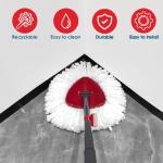 SuperAbound Spin Mop Replacement Head and Base Set